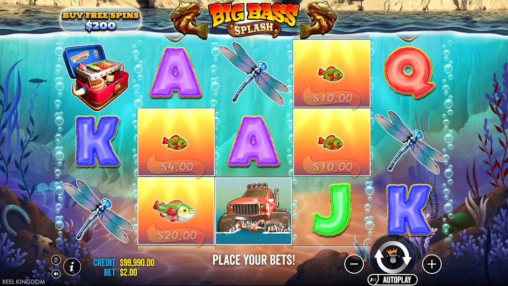 Big Bass Splash spielen