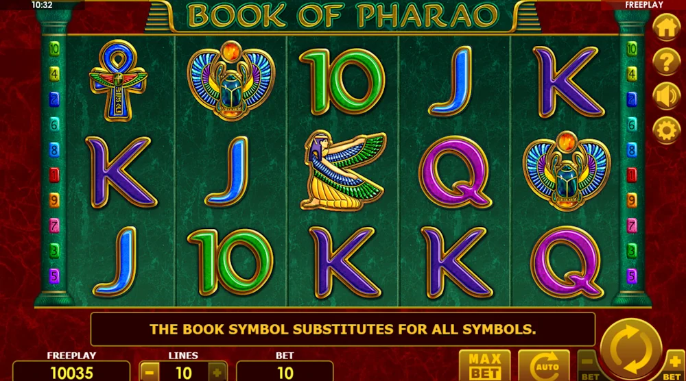 Book of Pharao spielen