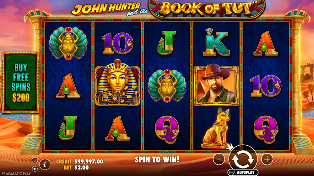 John Hunter and the Book of Tut spielen