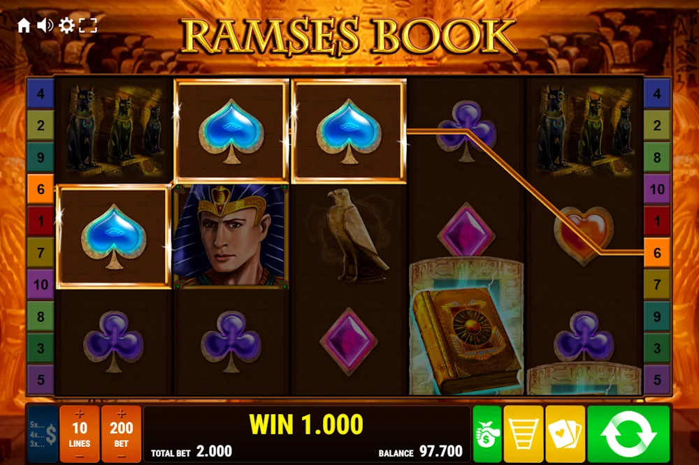 Ramses Book spielen