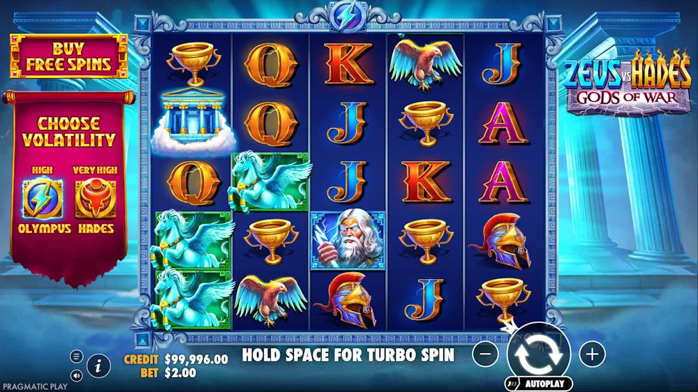 Zeus vs Hades - Gods of War spielen